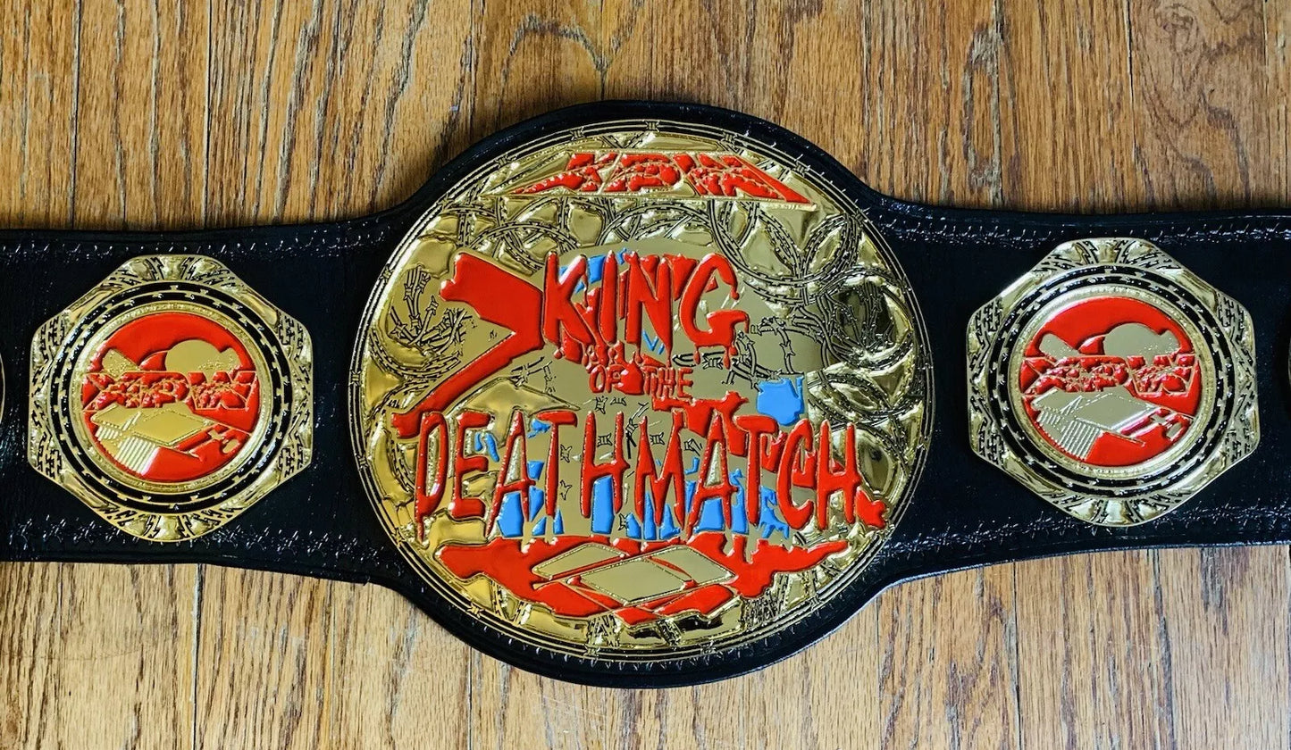 XPW KING OF THE DEATHMATCH CHAMPIONSHIP REPLICA WRESTLING BELT