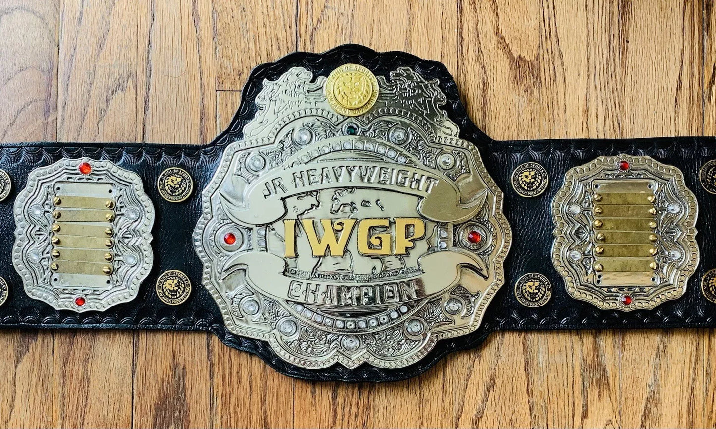 IWGP JR WORLD HEAVYWEIGHT CHAMPIONSHIP REPLICA WRESTLING BELT