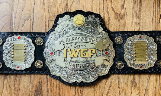 IWGP JR WORLD HEAVYWEIGHT CHAMPIONSHIP REPLICA WRESTLING BELT