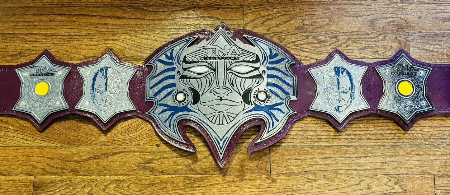 TNA ENIGMA WORLD HEAVYWEIGHT CHAMPIONSHIP REPLICA WRESTLING BELT