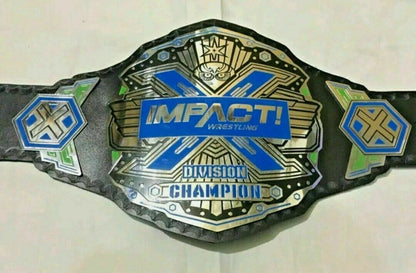 New IMPACT Division Wrestling Championship Title Belt Adult Size