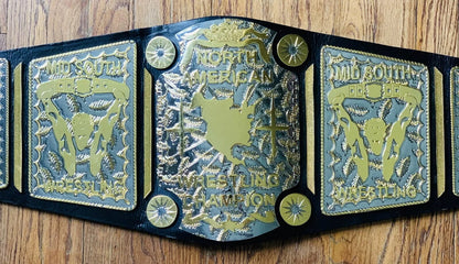 NWA MID SOUTH NORTH AMERICAN CHAMPIONSHIP REPLICA WRESTLING BELT