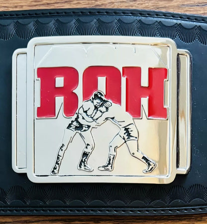 OFFICIAL FIGS TOY CO ROH WORLD CHAMPIONSHIP REPLICA WRESTLING BELT RARE