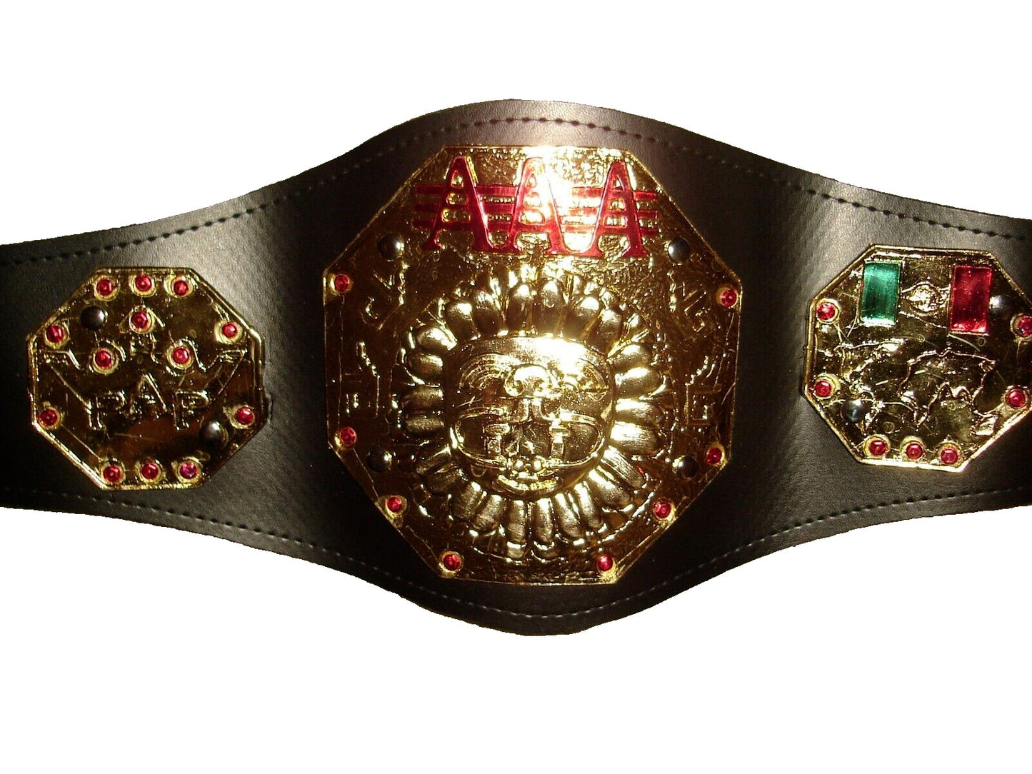 Lucha Libre AAA Championship Title Belt Underground Without Signature