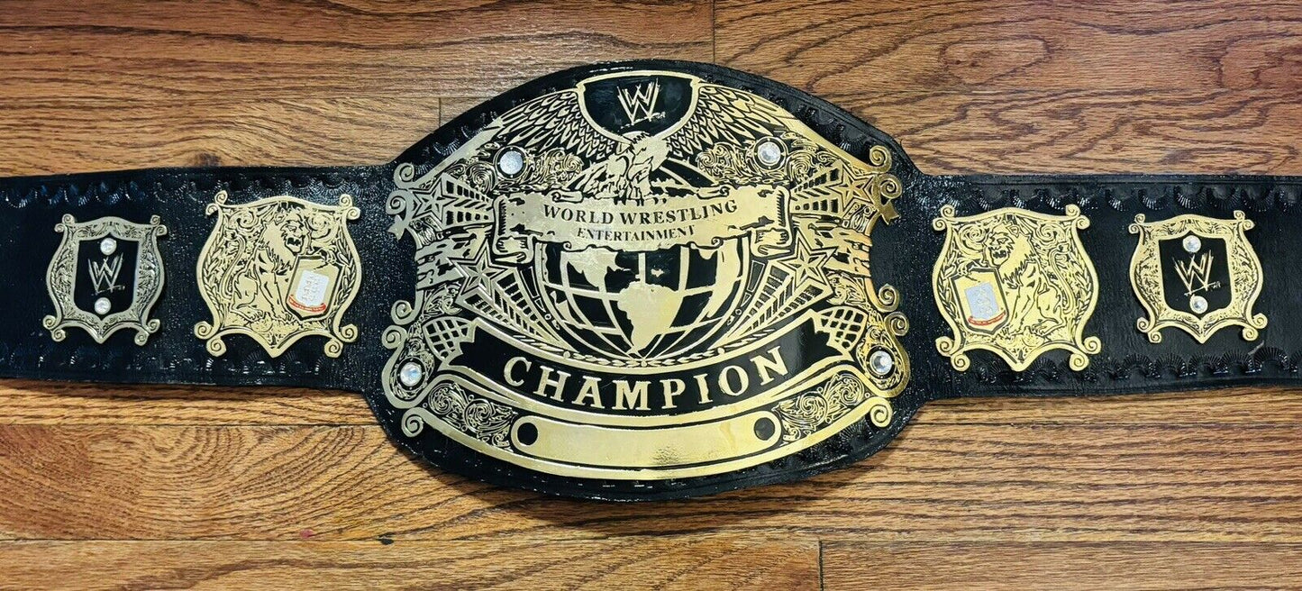 World Wrestling Heavyweight Championship Replica title Belt With Customized Name Plate Option