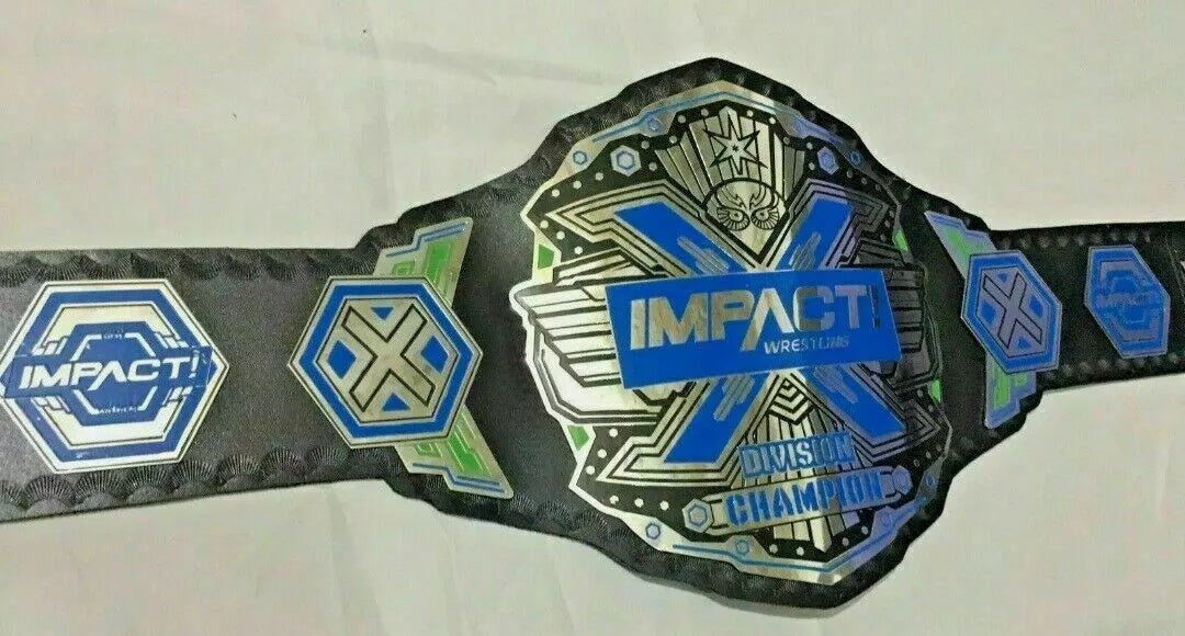 New IMPACT Division Wrestling Championship Title Belt Adult Size