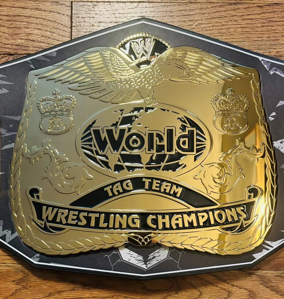 DUDLEY BOYS SIGNATURE SERIES WORLD TAG TEAM CHAMPIONSHIP REPLICA WRESTLING BELT