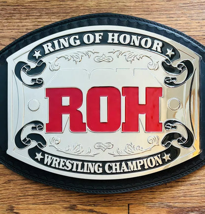 OFFICIAL FIGS TOY CO ROH WORLD CHAMPIONSHIP REPLICA WRESTLING BELT RARE