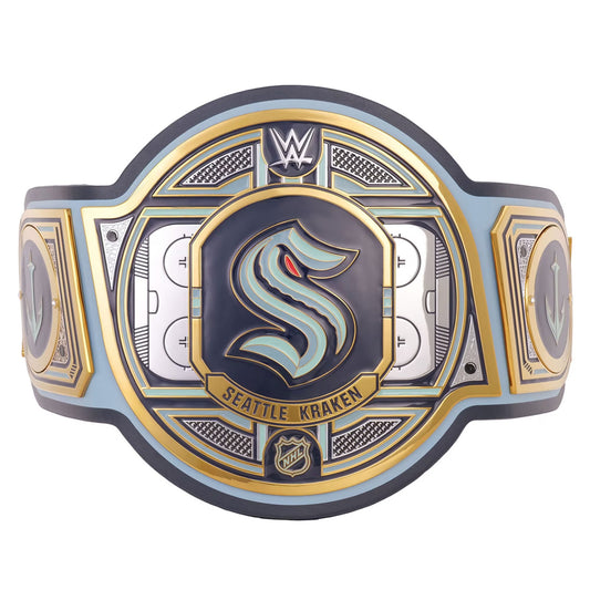 Seattle Kraken Legacy Title Belt Championship Replica