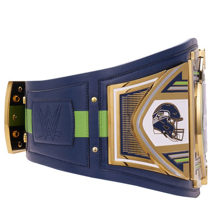 Seattle Seahawks Legacy Replica Wrestling Title Belt