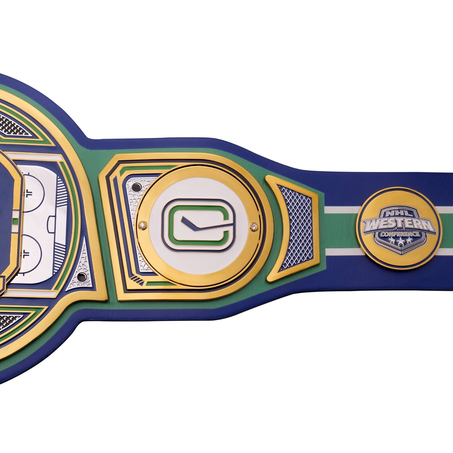 Vancouver Canucks Legacy Title Belt Championship Replica