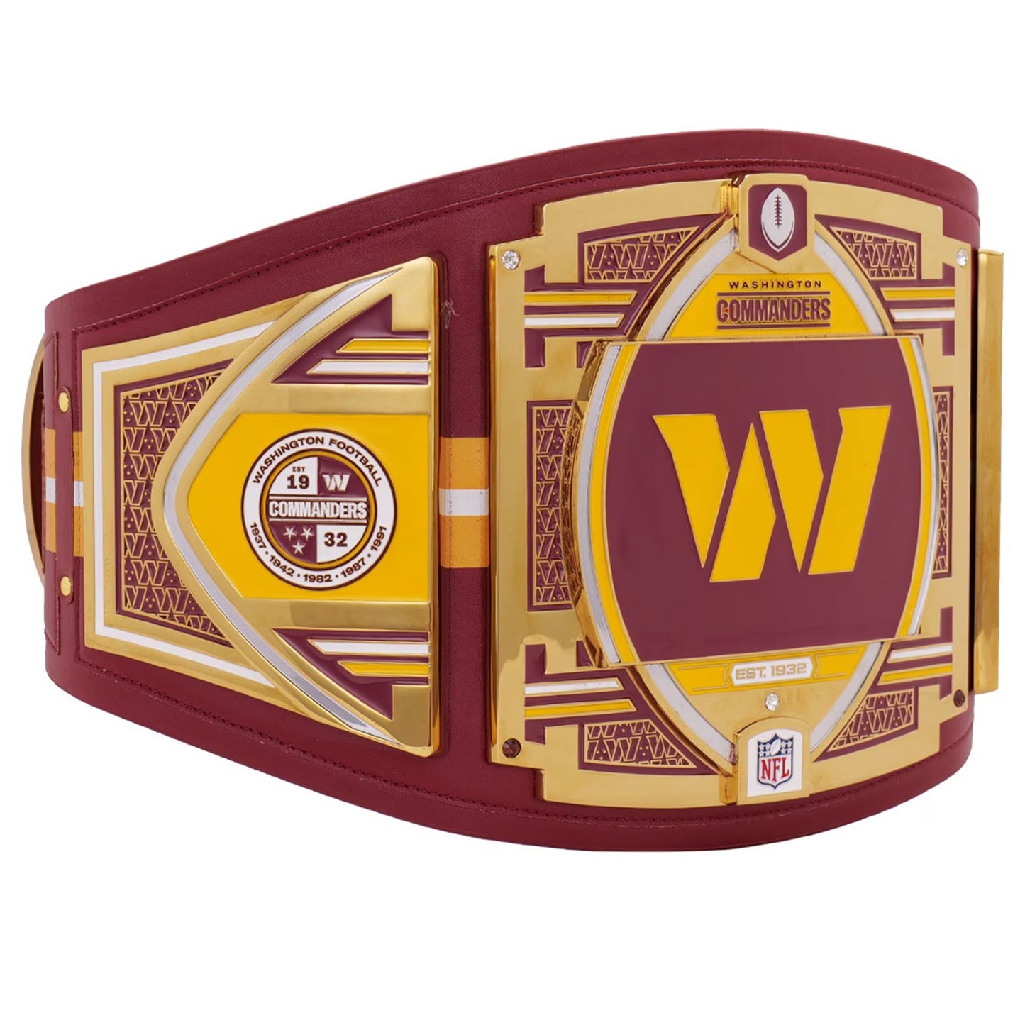 Washington Commanders Legacy Replica Wrestling Title Belt